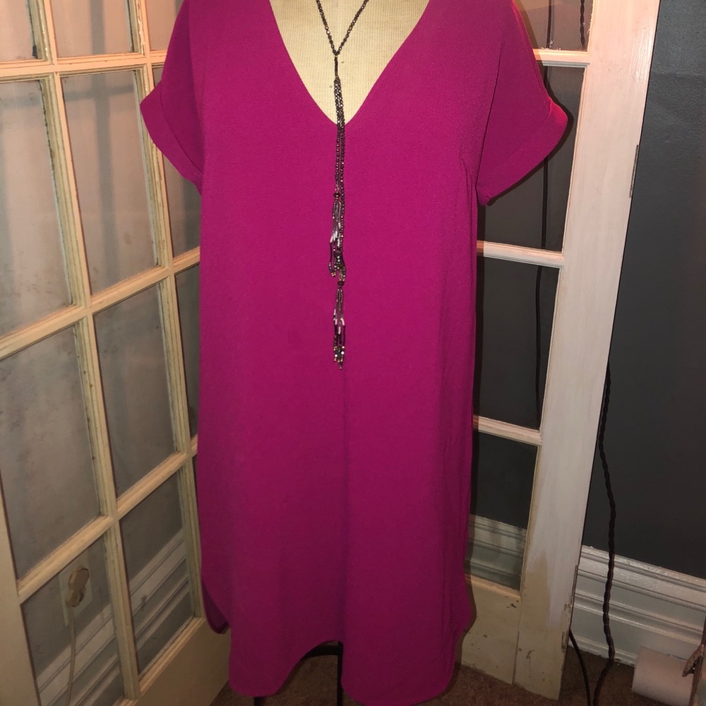 Target Brand Fuchsia Dress